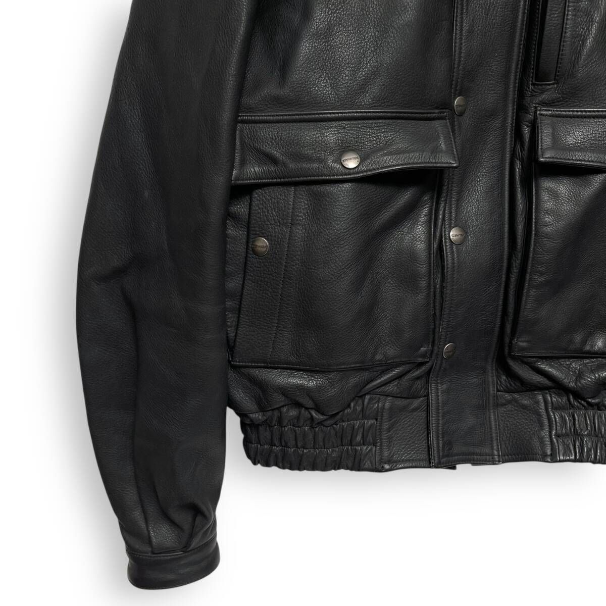 M25129/ KUSHITANI クシタニ レザー ライダース ジャケット ブラック L