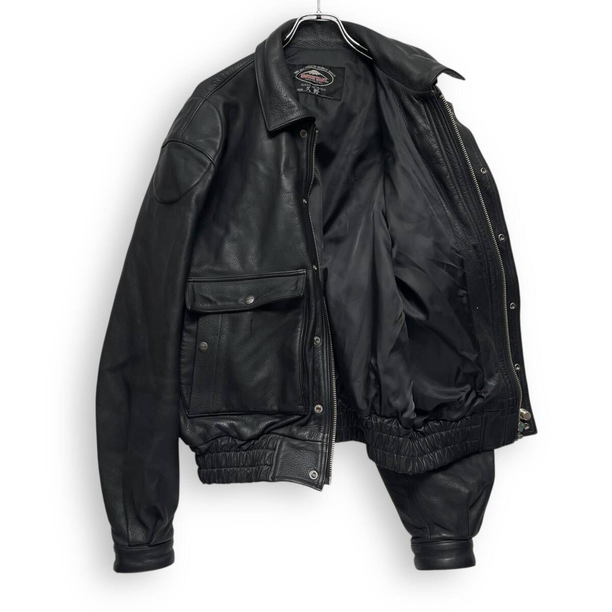 M25129/ KUSHITANI クシタニ レザー ライダース ジャケット ブラック L M25129/ KUSHITANI クシタニ レザー ライダース ジャケット ブラック L