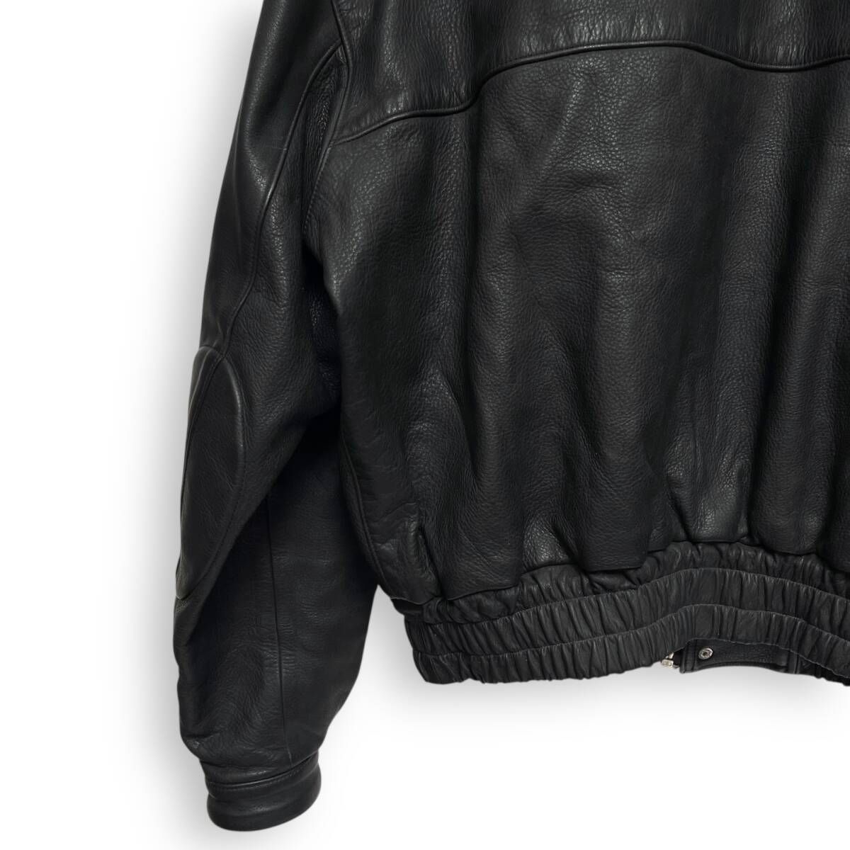 M25129/ KUSHITANI クシタニ レザー ライダース ジャケット ブラック L