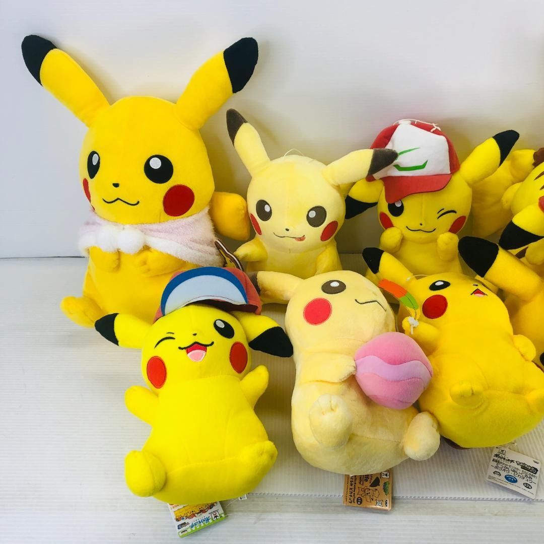 タグ付】 ポケモン ピカチュウ ぬいぐるみ まとめ - メルカリ
