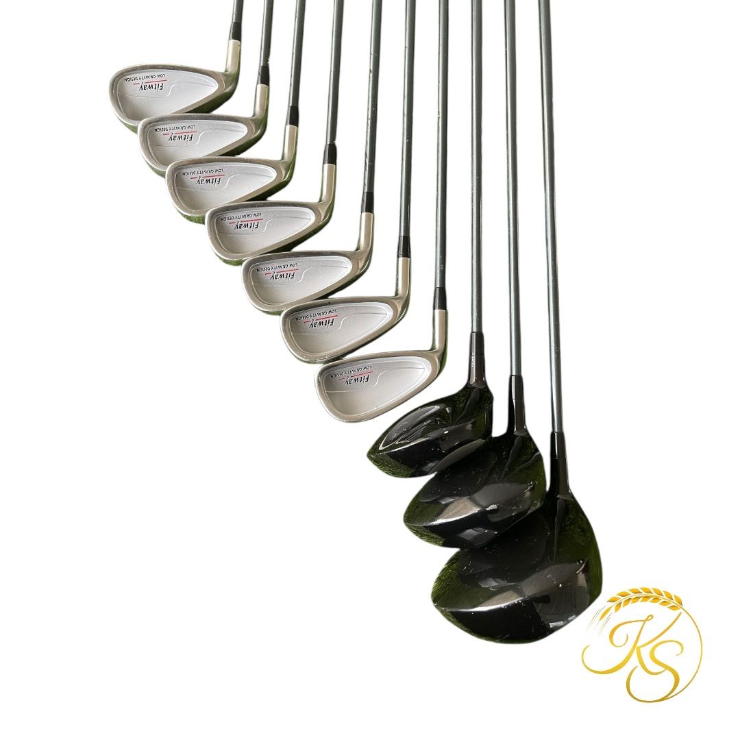 フィットウェイ レフティ ゴルフクラブ 10本 右利き Fitway WIDE AREA OVERSIZE