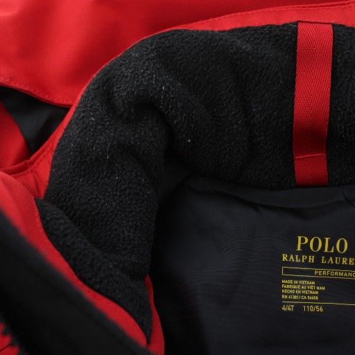  ポロ ラルフローレン POLO RALPH LAUREN マウンテンパーカ ブルゾン ジャケット 110 赤 レッド 中綿 フード取り外し |PP GY 17 その他 ジャケット ブルゾン