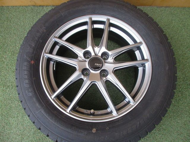 み ザックJP 550 195 65 R 16 スタッドレスタイヤ４本SET ライズ ロッキー 4穴車