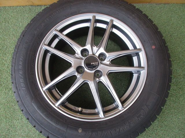 み ザックJP 550 195 65 R 16 スタッドレスタイヤ４本SET ライズ ロッキー 4穴車