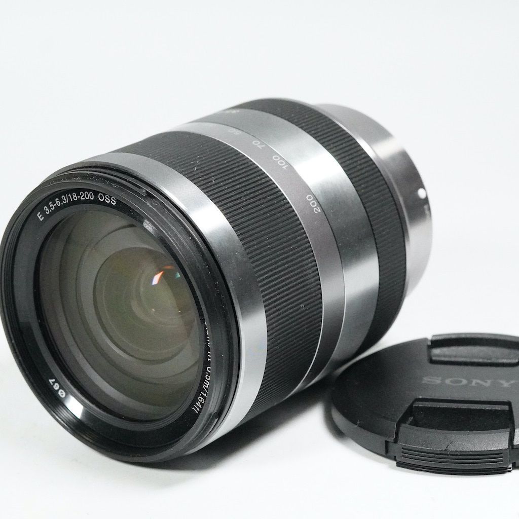 SONY E 18-200 mm F 3.5-6.3 OSS シルバー 返金保証 |2460