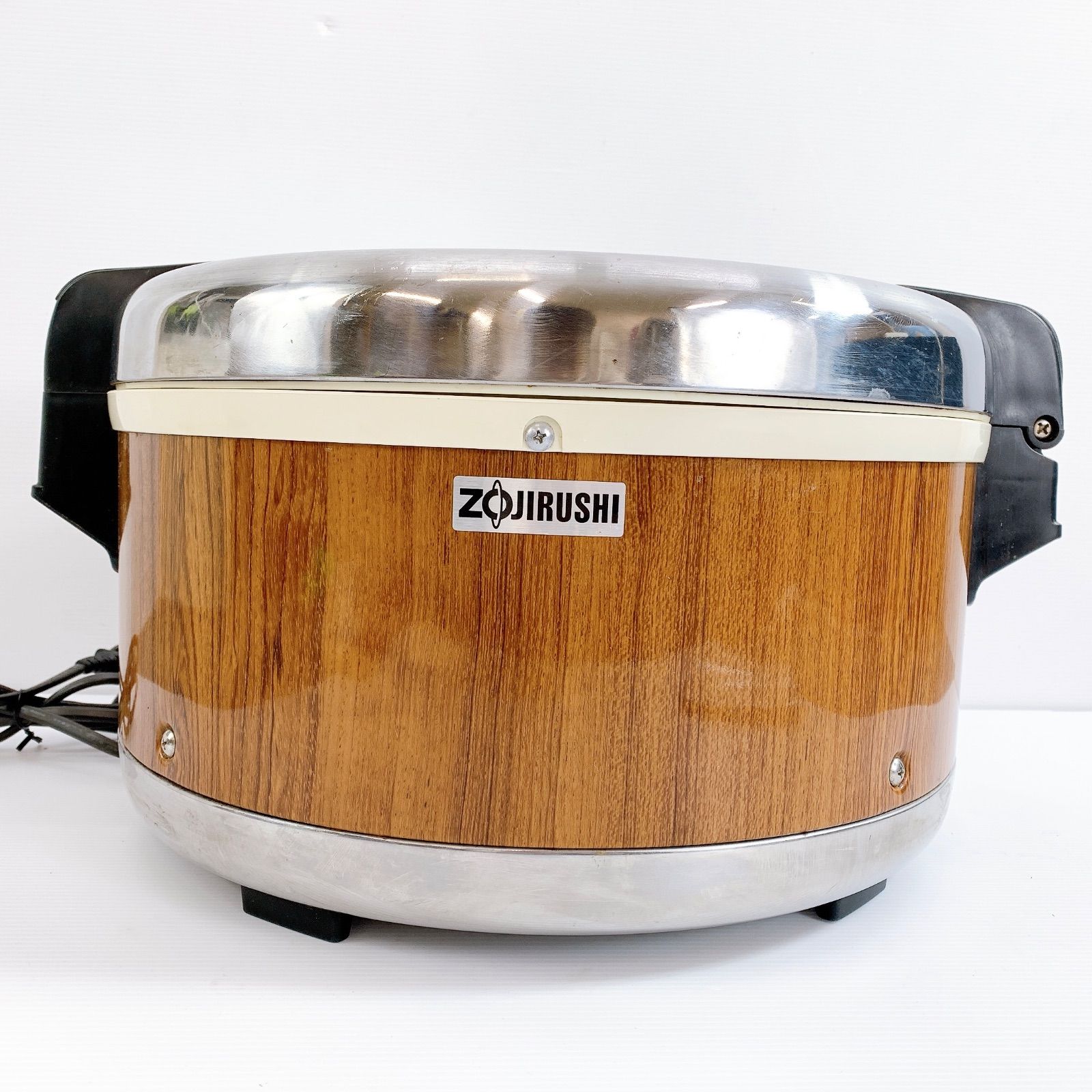 H-261 象印 ZOJIRUSHI 電子ジャー THA-C40A MK木目 動作品 業務用 保温