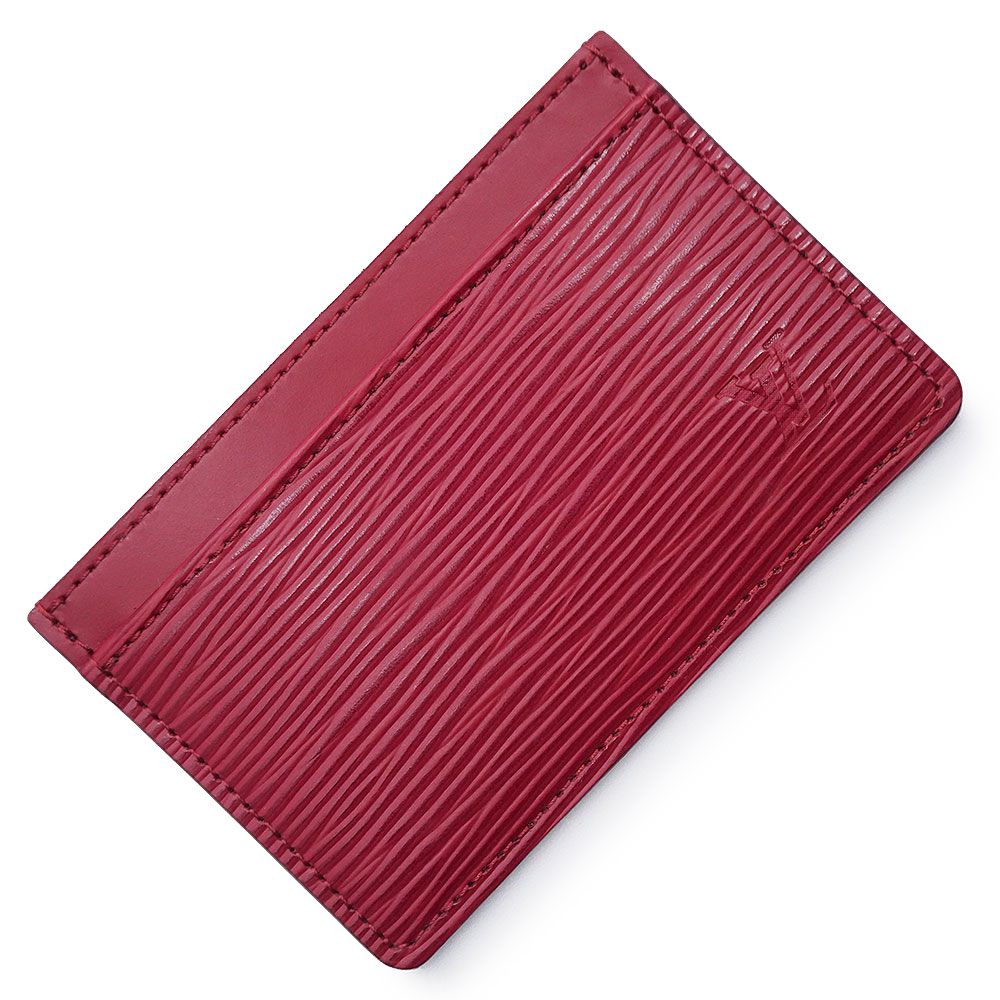 ルイ ヴィトン ポルト カルト サーンプル カードケース 名刺入れ 定期入れ パスケース エピレザー フューシャ ピンク M 60327 LOUIS VUITTON