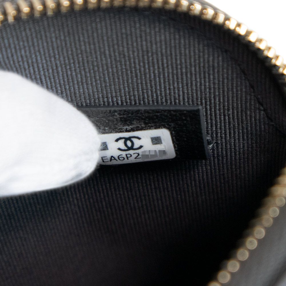 シャネル ハーフムーン ポシェット チェーン クラッチ ショルダー