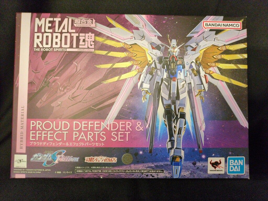 BANDAI SPIRITS METAL ROBOT魂 SIDE MS 機動戦士ガンダムSEED DOM プラウドディフェンダー-エフェクトパーツセット