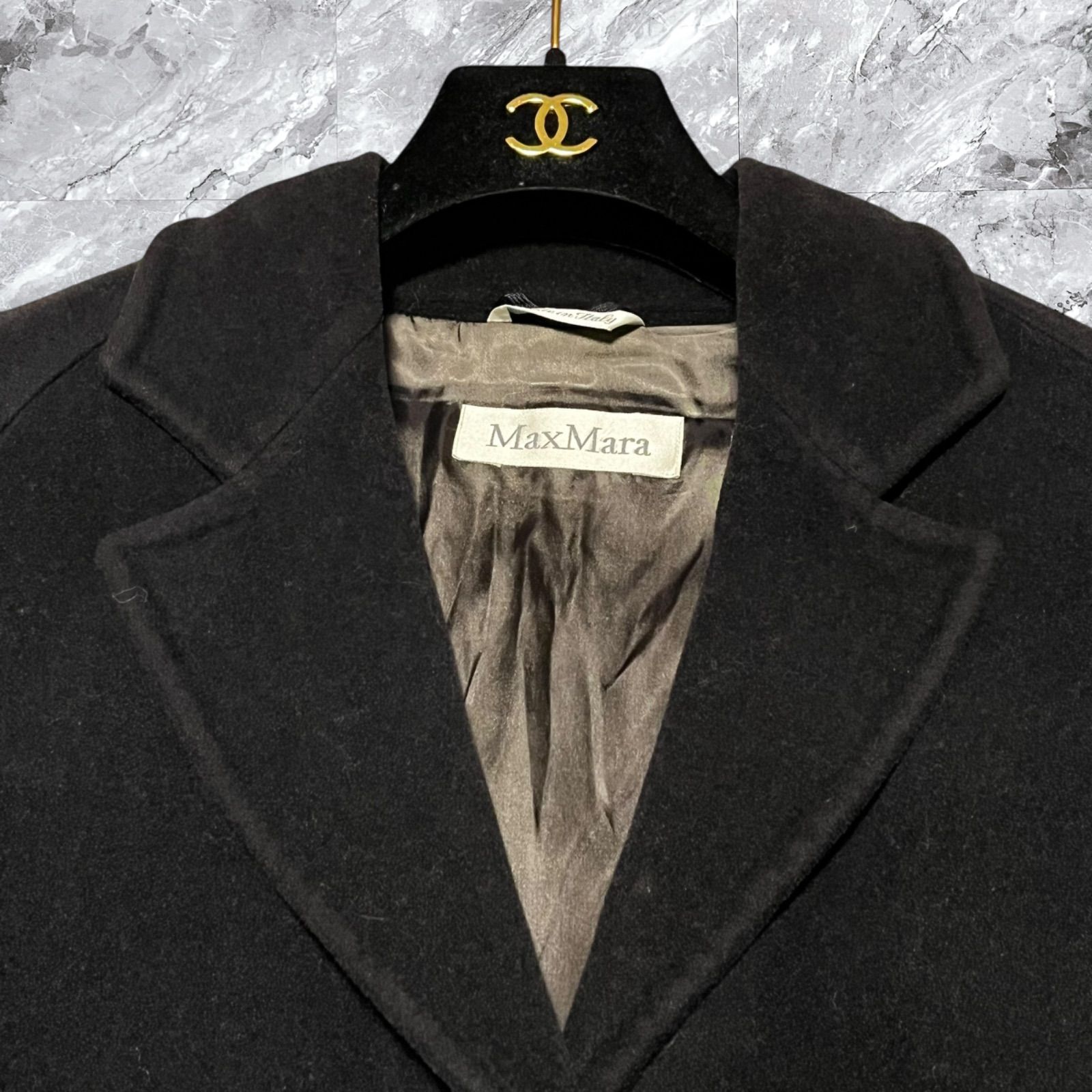 最高級 MaxMara マックスマーラ チェスターコート ロングコート