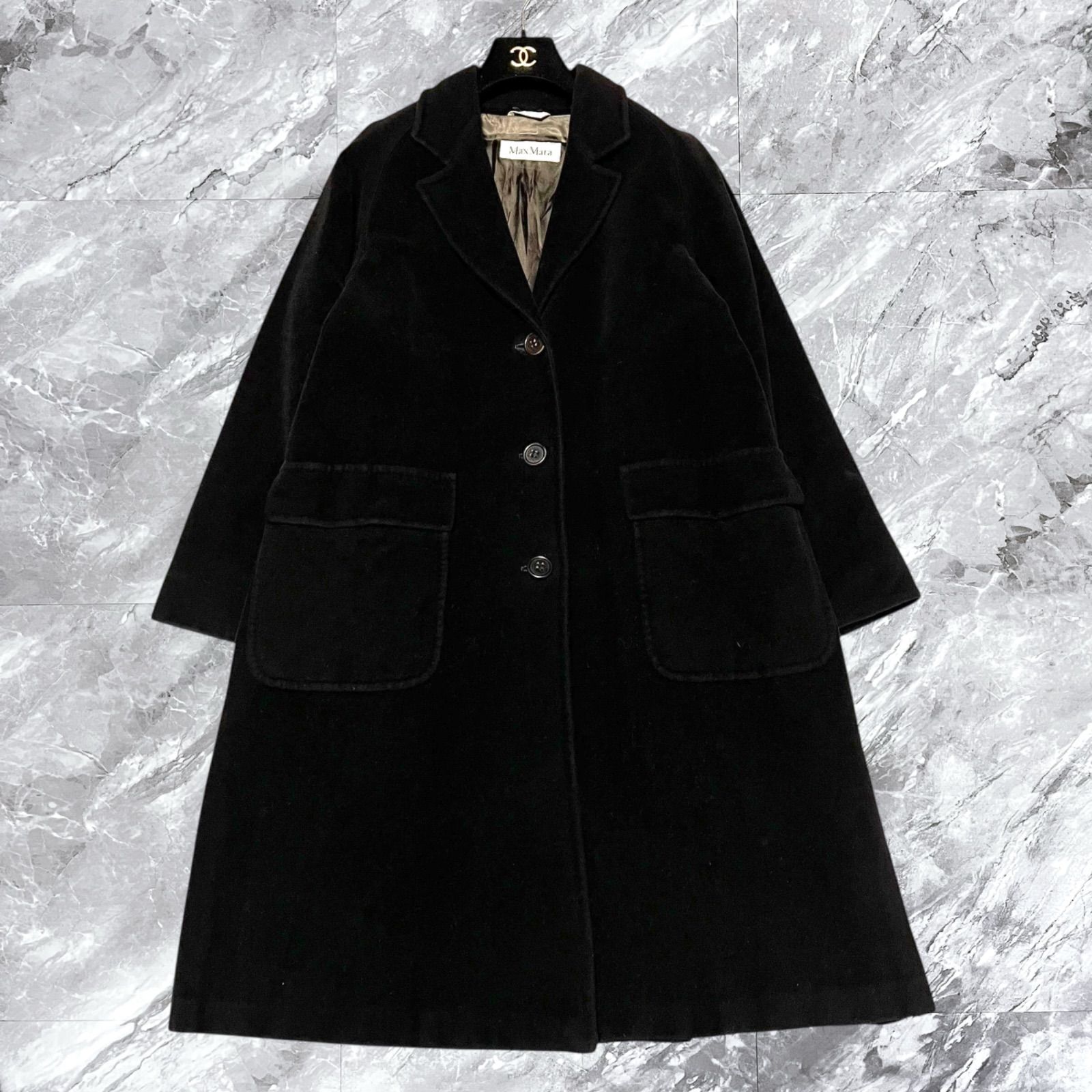 最高級 MaxMara マックスマーラ チェスターコート ロングコート