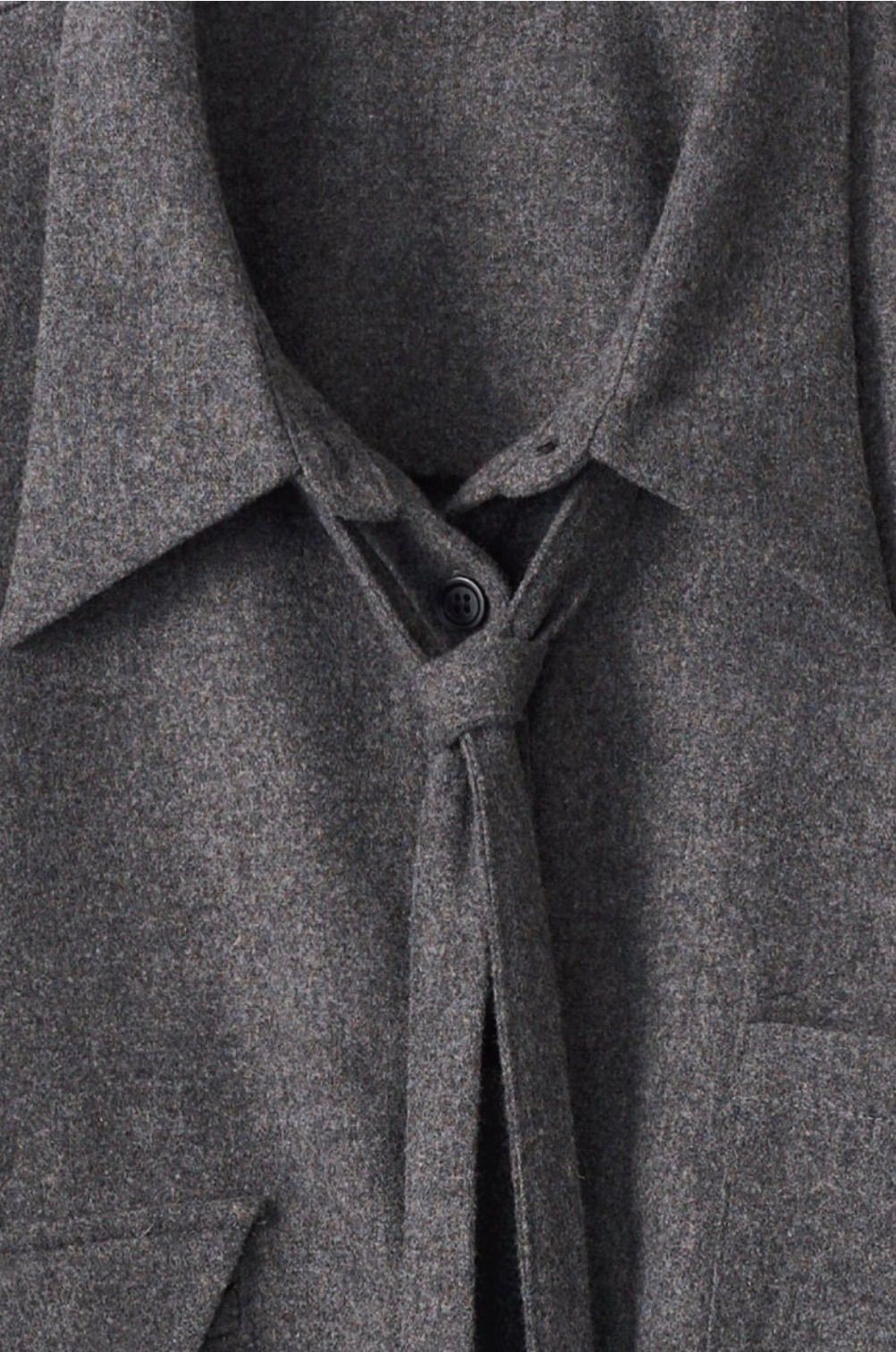 knuth marf / warm string shirt 人気 warm string shirt/2color | KNUTH MARF