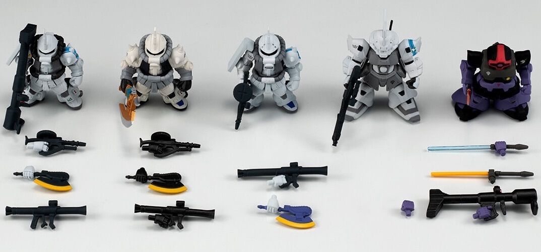 FW GUNDAM CONVERGE CORE ソロモンの白狼セット - メルカリ