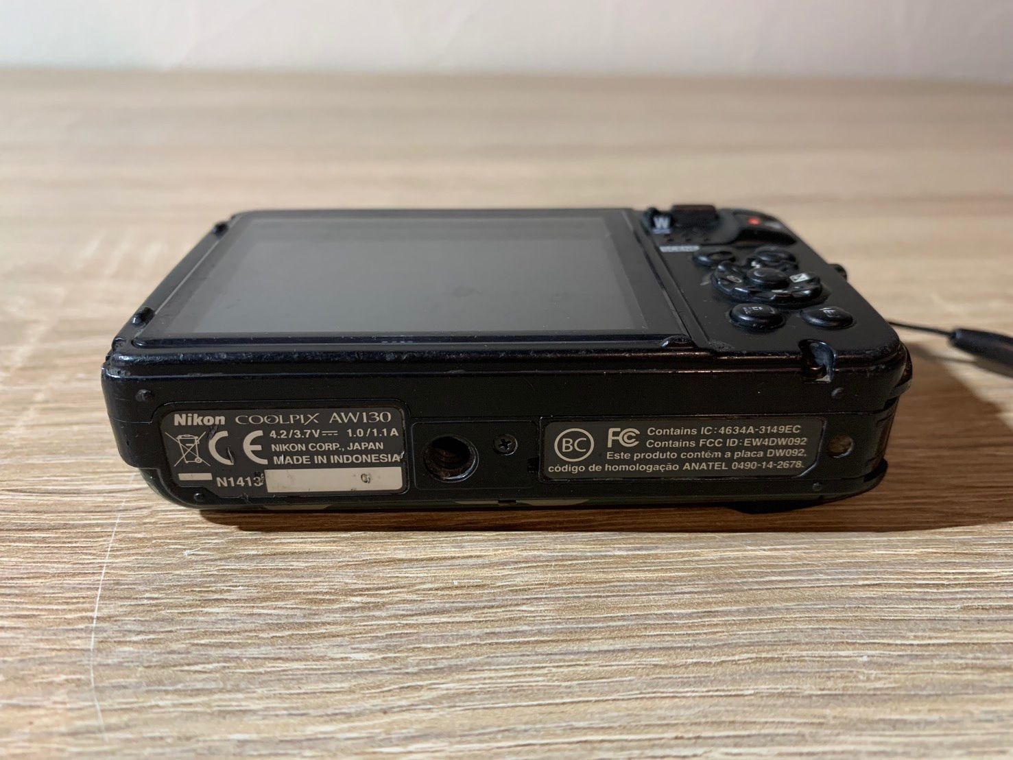 7166 Nikon ニコン COOLPIX AW130 カモフラージュ デジカメ 動作確認