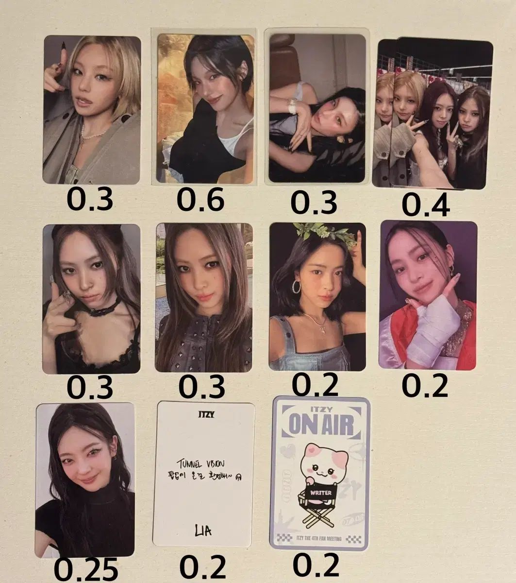 itzy トレカ ITZY（イッチ）トレカ / ポップアップ特典 トンネルビジョン ケーキ