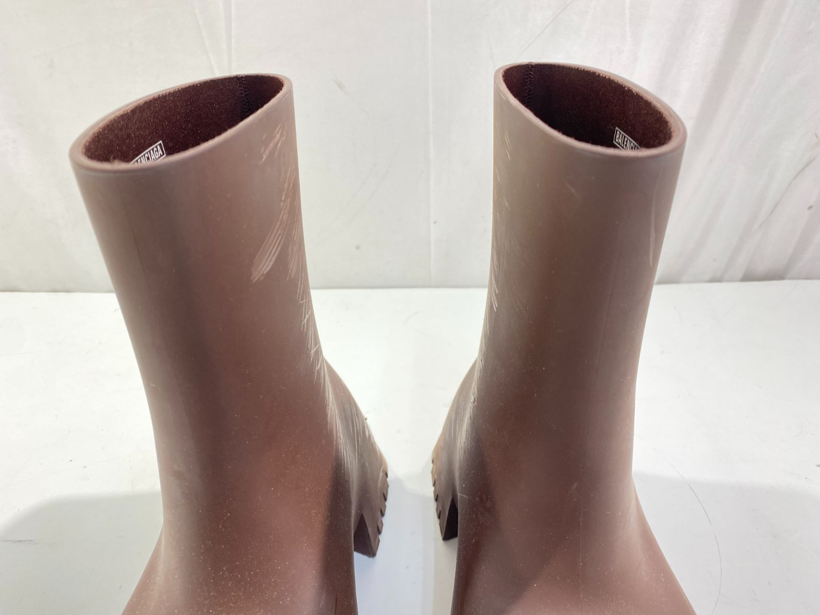 七重浜85 2 071211 nh BALENCIAGA バレンシアガ レインブーツ メンズ