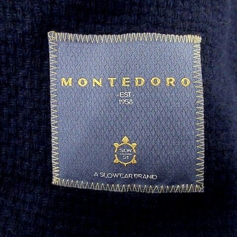 モンテドーロ MONTEDORO SLOWEAR MONTEDORO ウール Pコート ピーコート