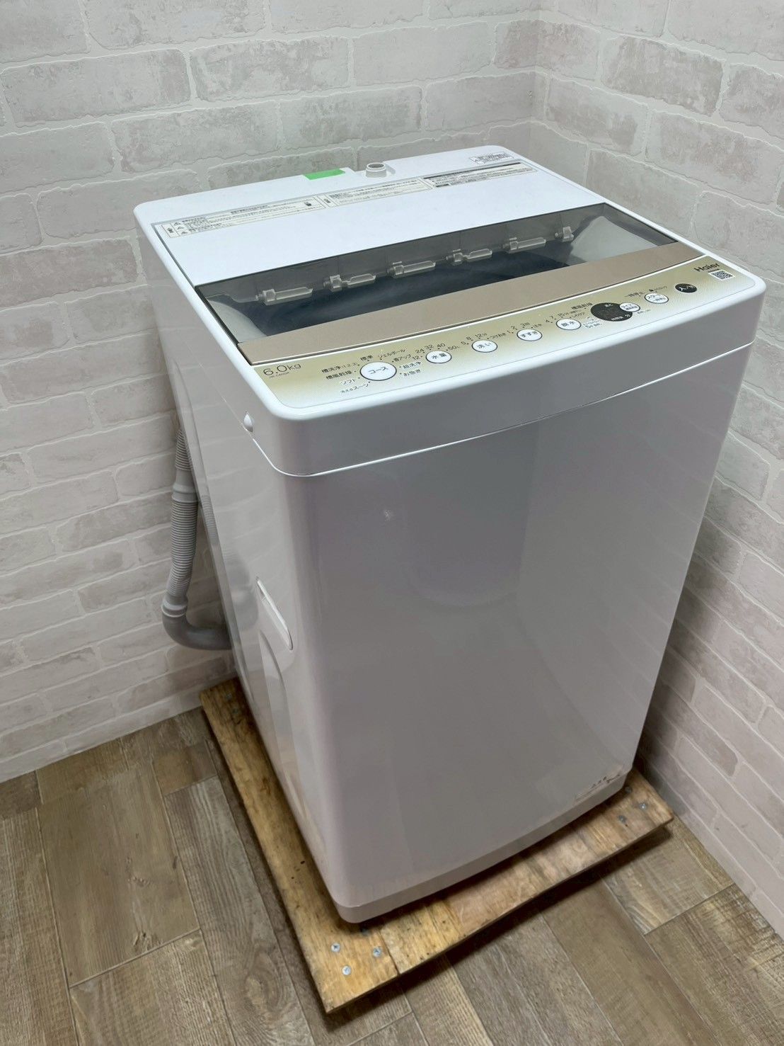 大阪 3か月保障付き 洗濯機 ハイアール 6 kg JW C 60 GK S 278