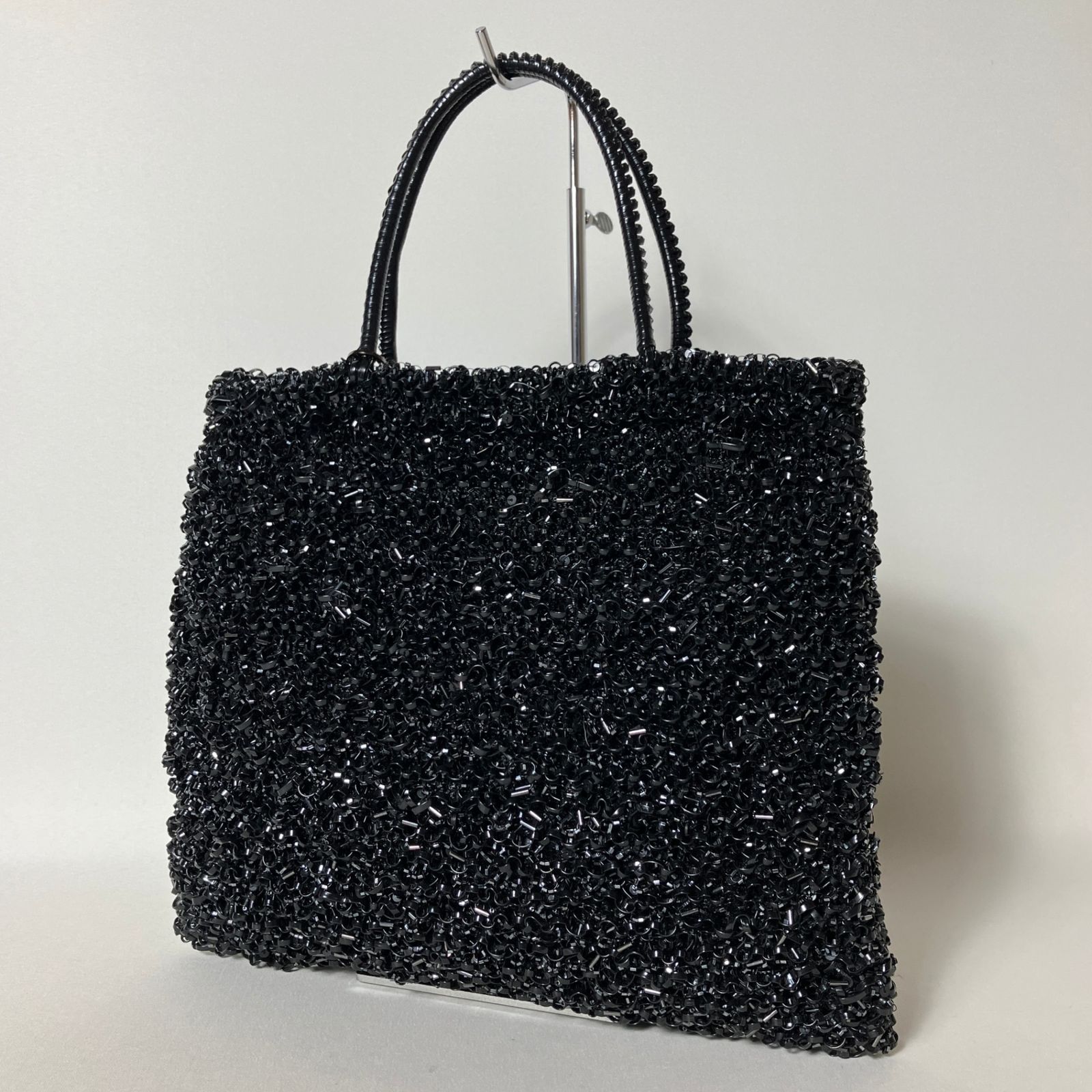 2511-293｜美品｜アンテプリマ ワイヤーバッグ PVC ブラック - メルカリ