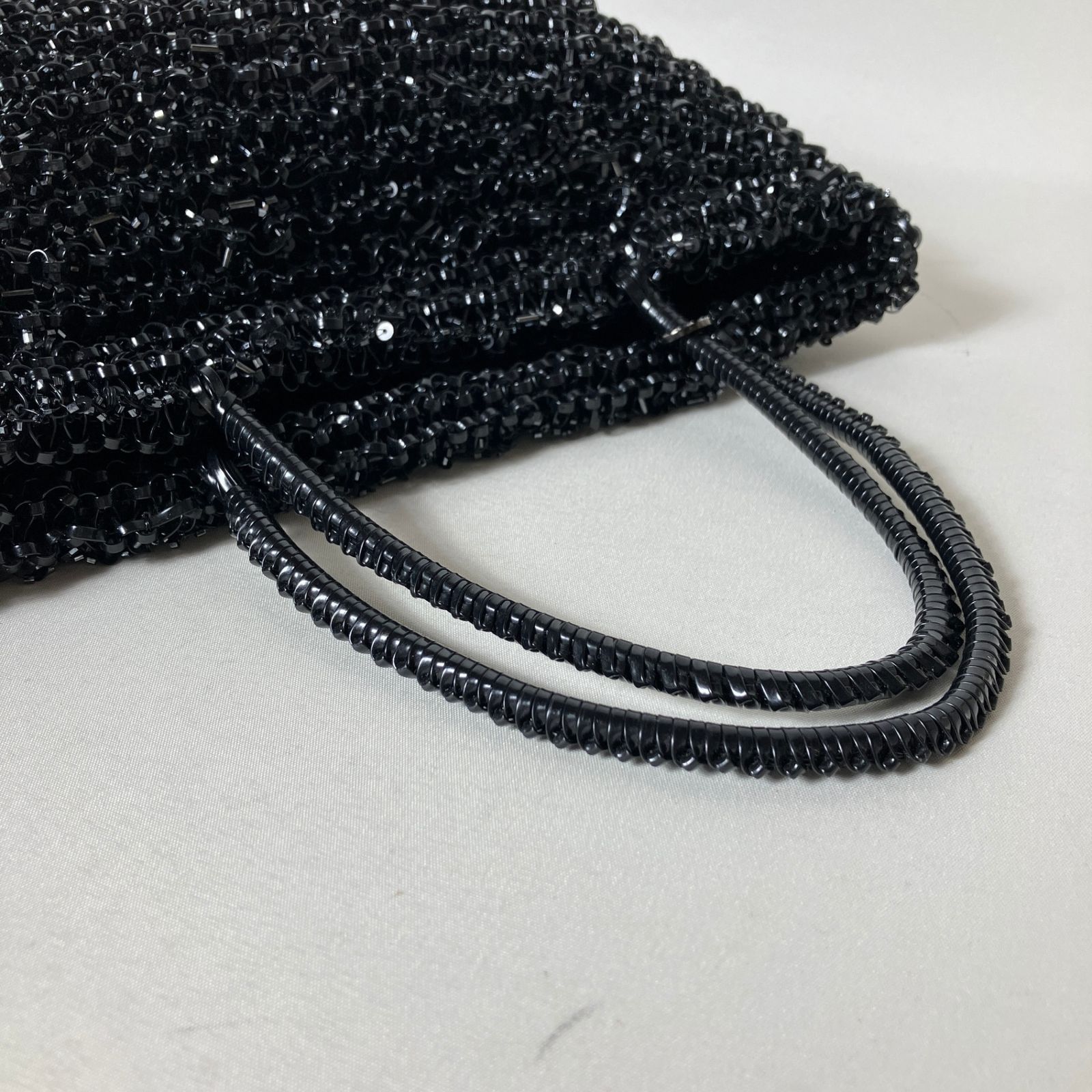 2511-293｜美品｜アンテプリマ ワイヤーバッグ PVC ブラック 2511-293｜美品｜アンテプリマ ワイヤーバッグ PVC ブラック - メルカリ