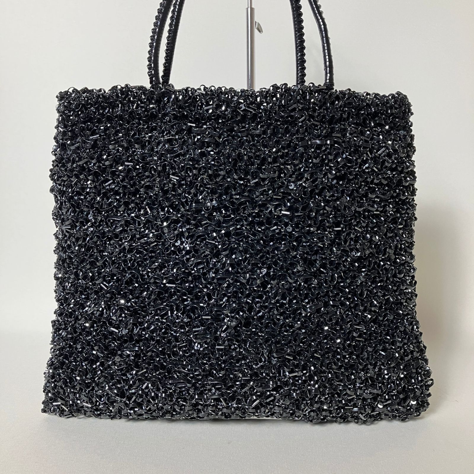 2511-293｜美品｜アンテプリマ ワイヤーバッグ PVC ブラック - メルカリ