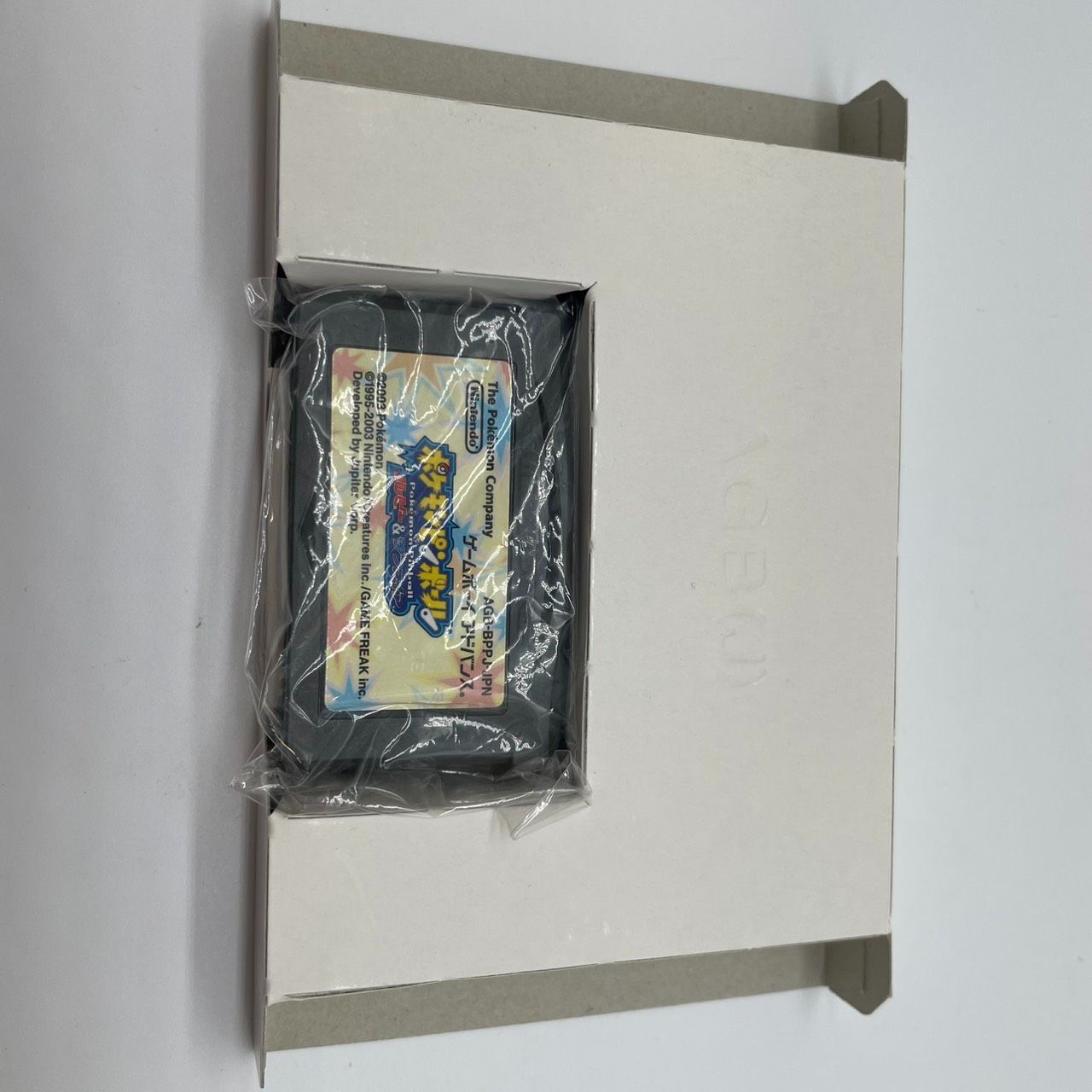 ゲームボーイアドバンス ソフト ポケモンピンボール 箱 冊子付き 起動 済 GBA A 25 3616