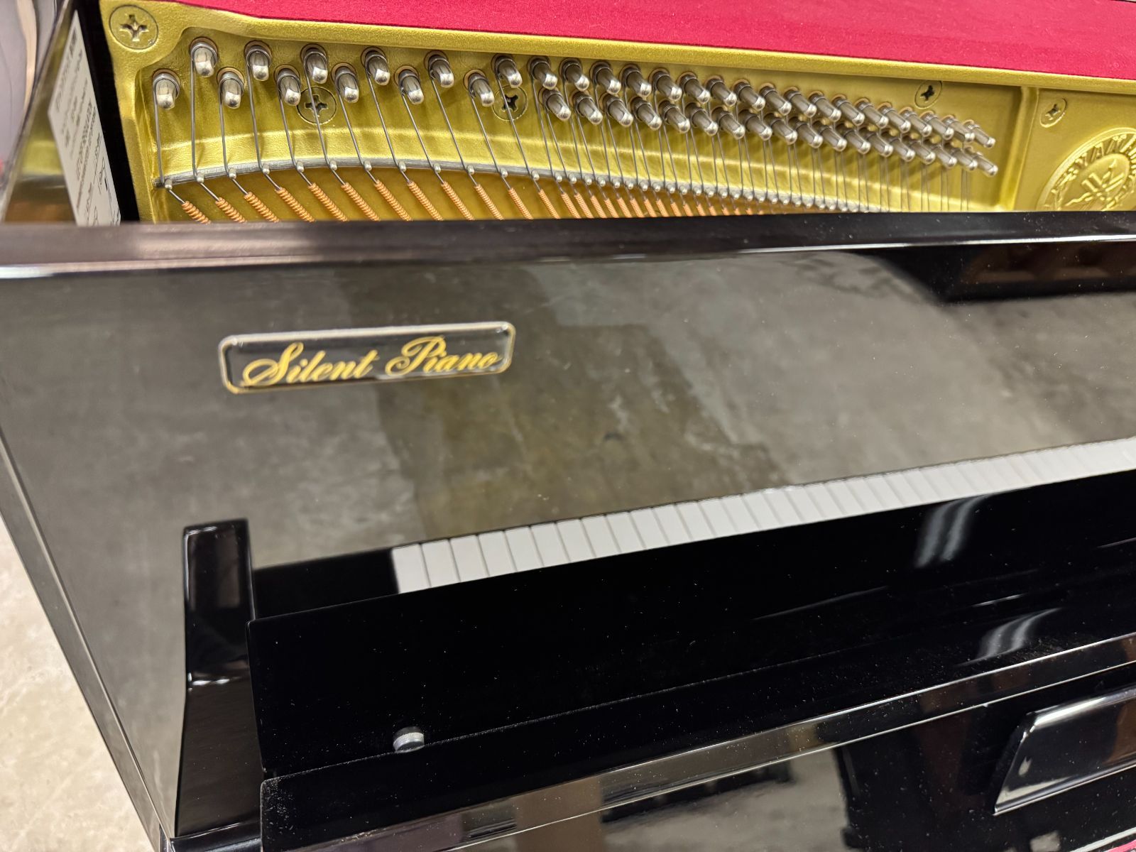 YAMAHA アップライトピアノ YM10-S サイレント機能付き - メルカリ