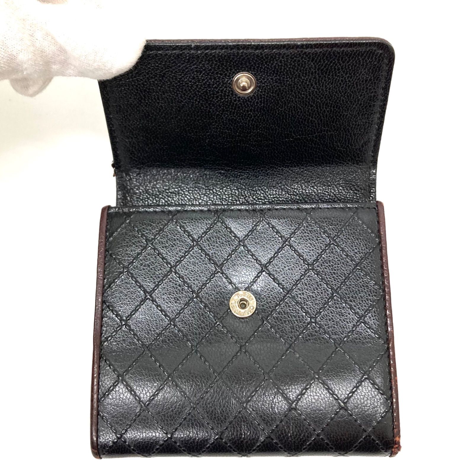 シャネル　ココマーク　ビコローレ　Wホック　折り財布　ブラック 楽天市場】CHANEL【シャネル】ビコローレ 二つ折り財布 ココマーク