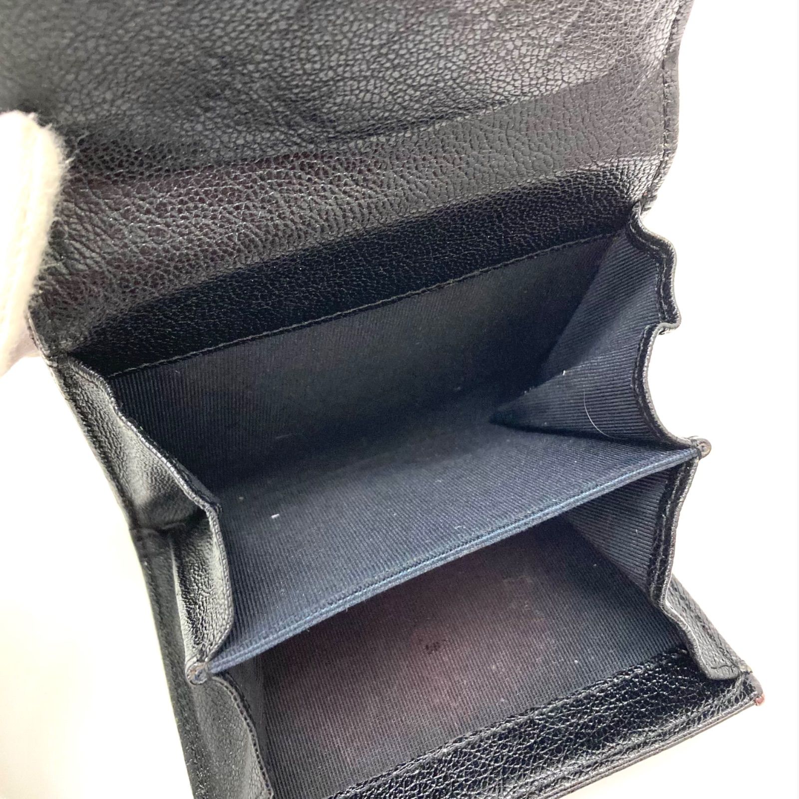 ◇CHANEL◇シャネル ビコローレ Wホック 折りたたみ財布 コンパクト 