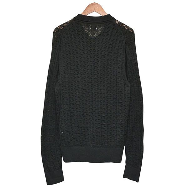 ALLEGE アレッジ 2022SS Openwork Cardigan メッシュニット