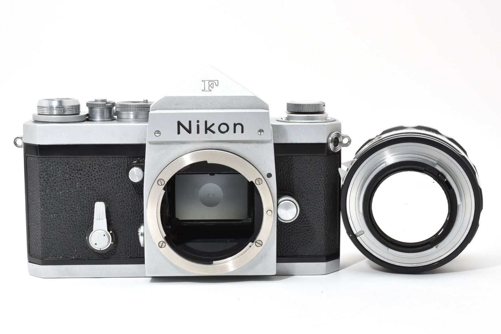  4704 ニコン Nikon F eye level フィルムカメラ NIKKOR S Auto 1 4 50 mm 一眼レフカメラ(フィルム) フィルムカメラ