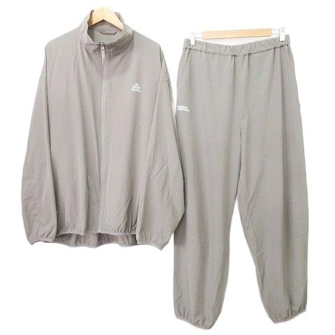 フレッシュサービス FreshService UTILITY SUIT 24 AW FSR 251 60097 ユーティリティ パッカブル セットアップ パーカー パンツ L グレー