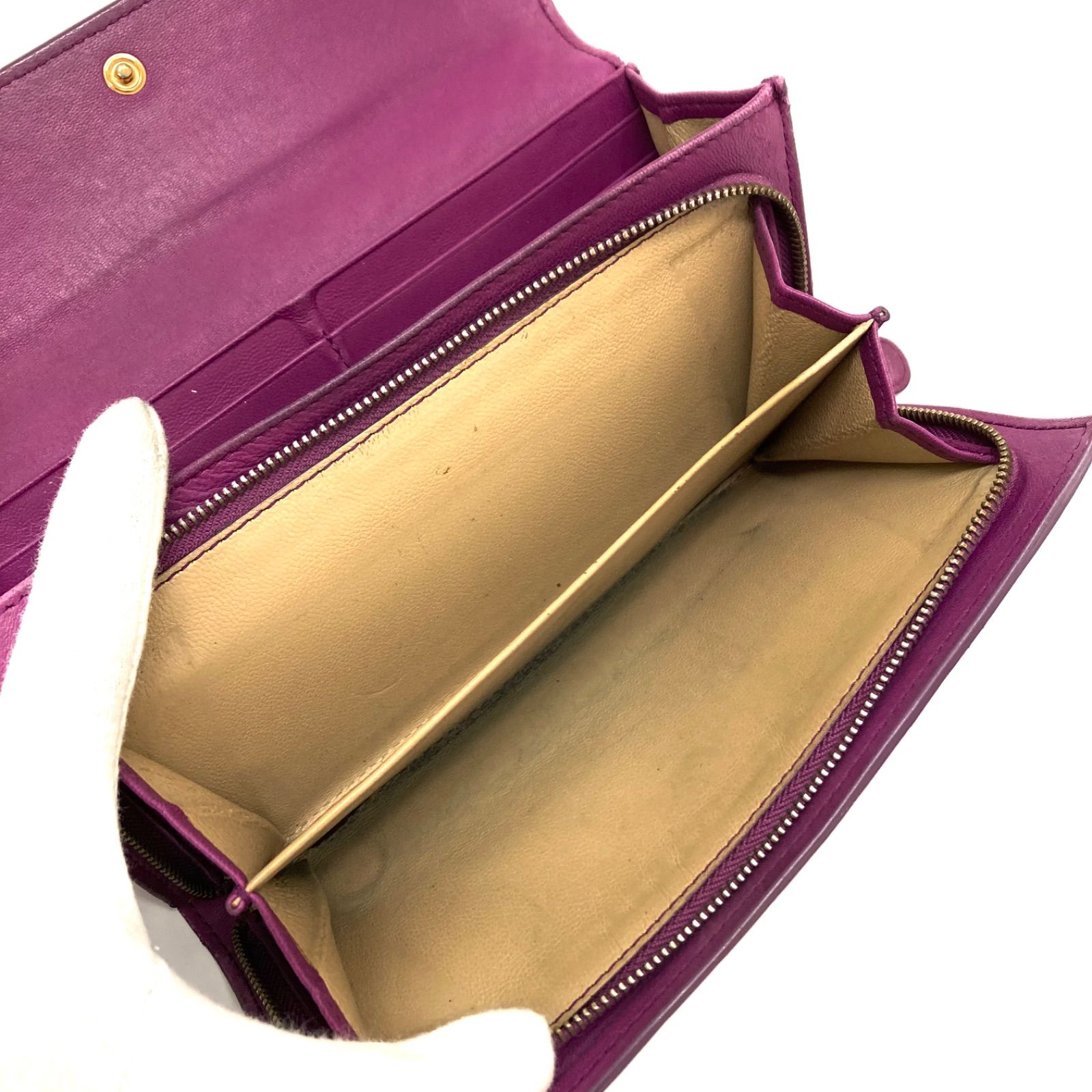 ◇BOTTEGA VENETA◇ボッテガヴェネタ イントレチャート 長財布