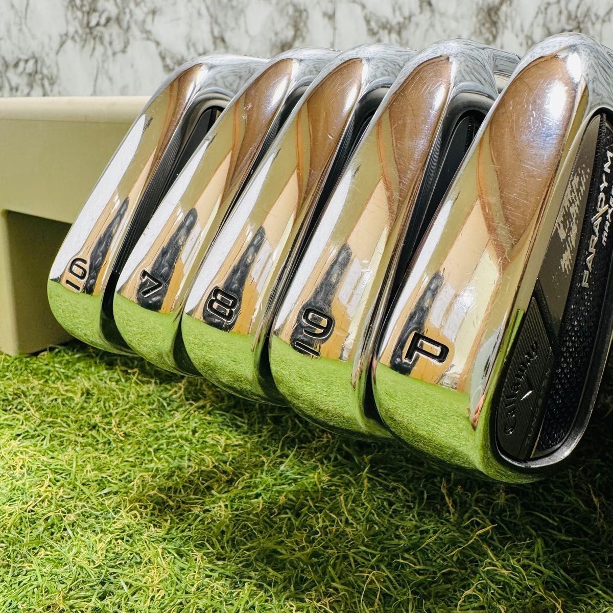 【良品】キャロウェイ パラダイム マックスファースト メンズアイアンセット 5本 パラダイム MAX FAST アイアン(5本セット) SPEEDER NX40 for Callaway