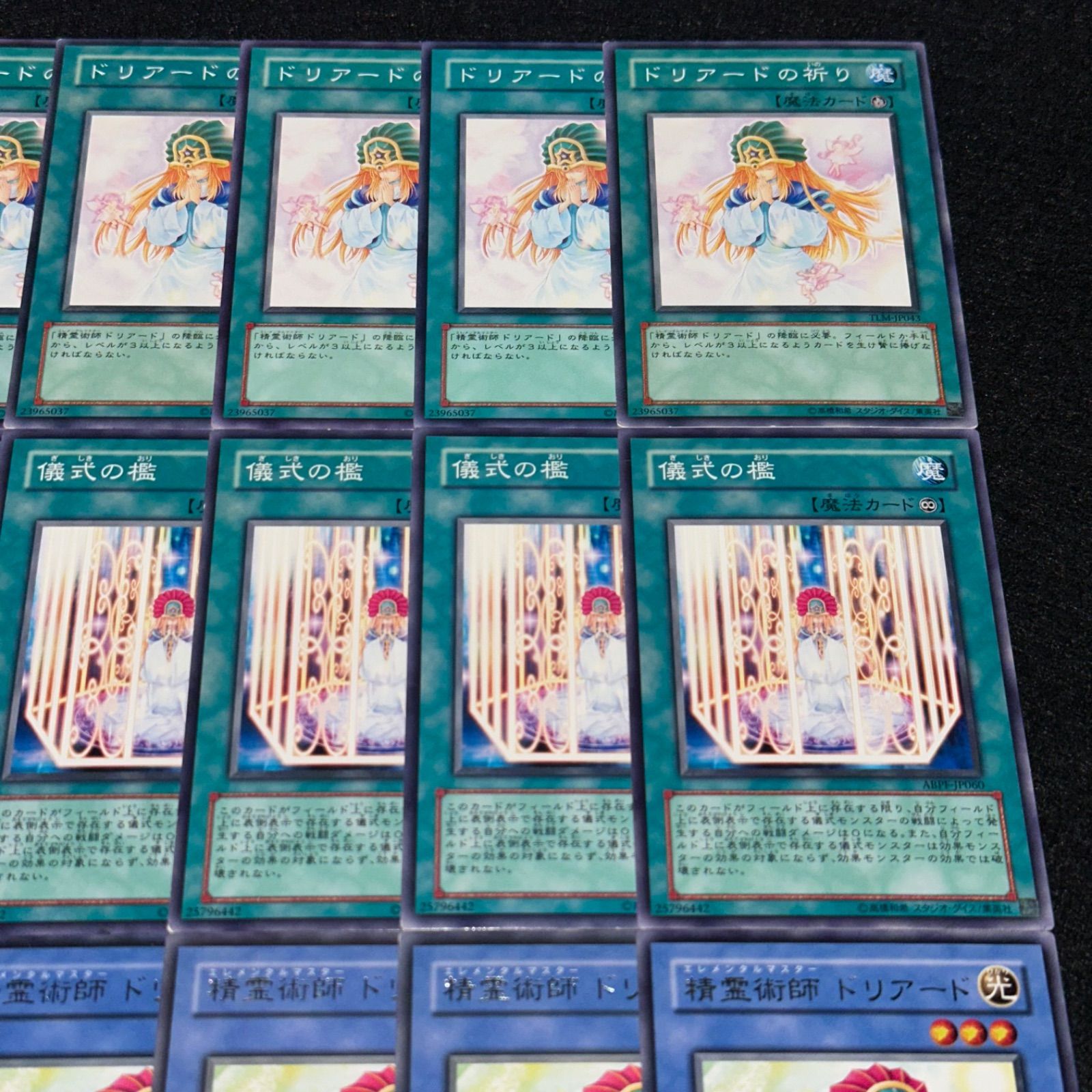 遊戯王】No.2737 ドリアードの祈り 儀式の檻 精霊術師ドリアード 各6枚