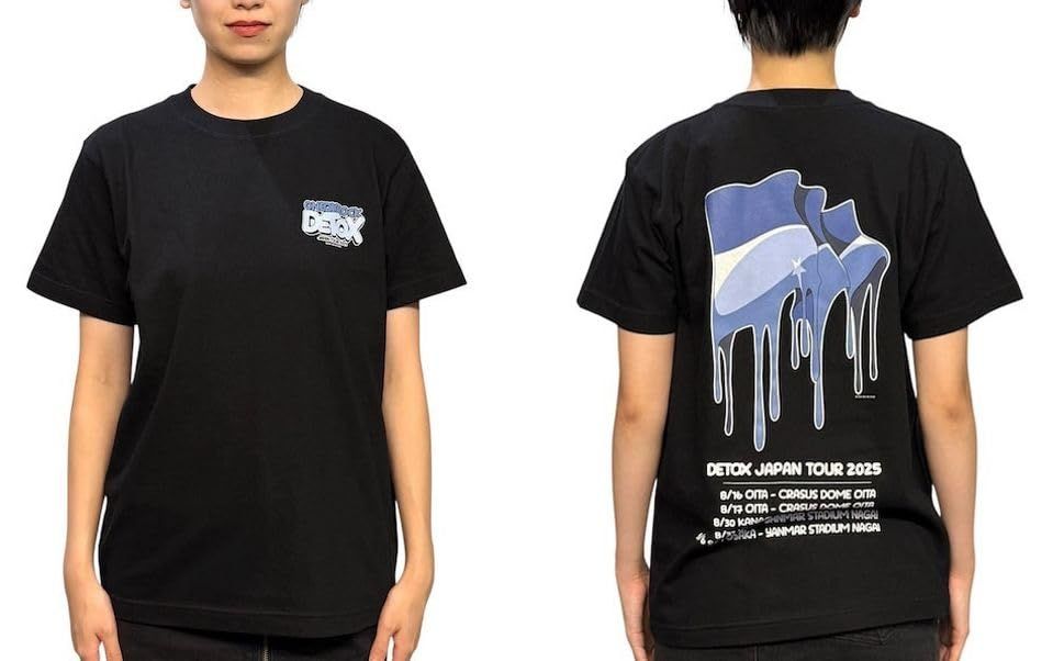 ワンオクロック ワンオク 2025 DETOX JAPAN グッズ Tシャツ B 配送 S