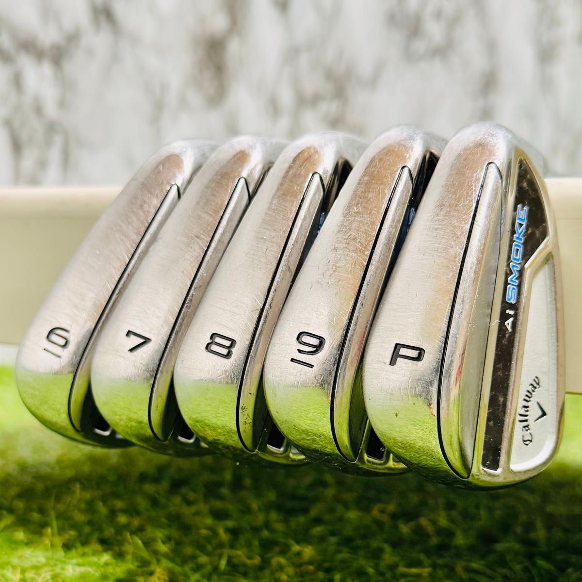 【良品】初心者推奨 キャロウェイ Aiスモーク メンズアイアンセット 6本 S 良品】初心者推奨 キャロウェイ Ai スモーク メンズアイアンセット 6本