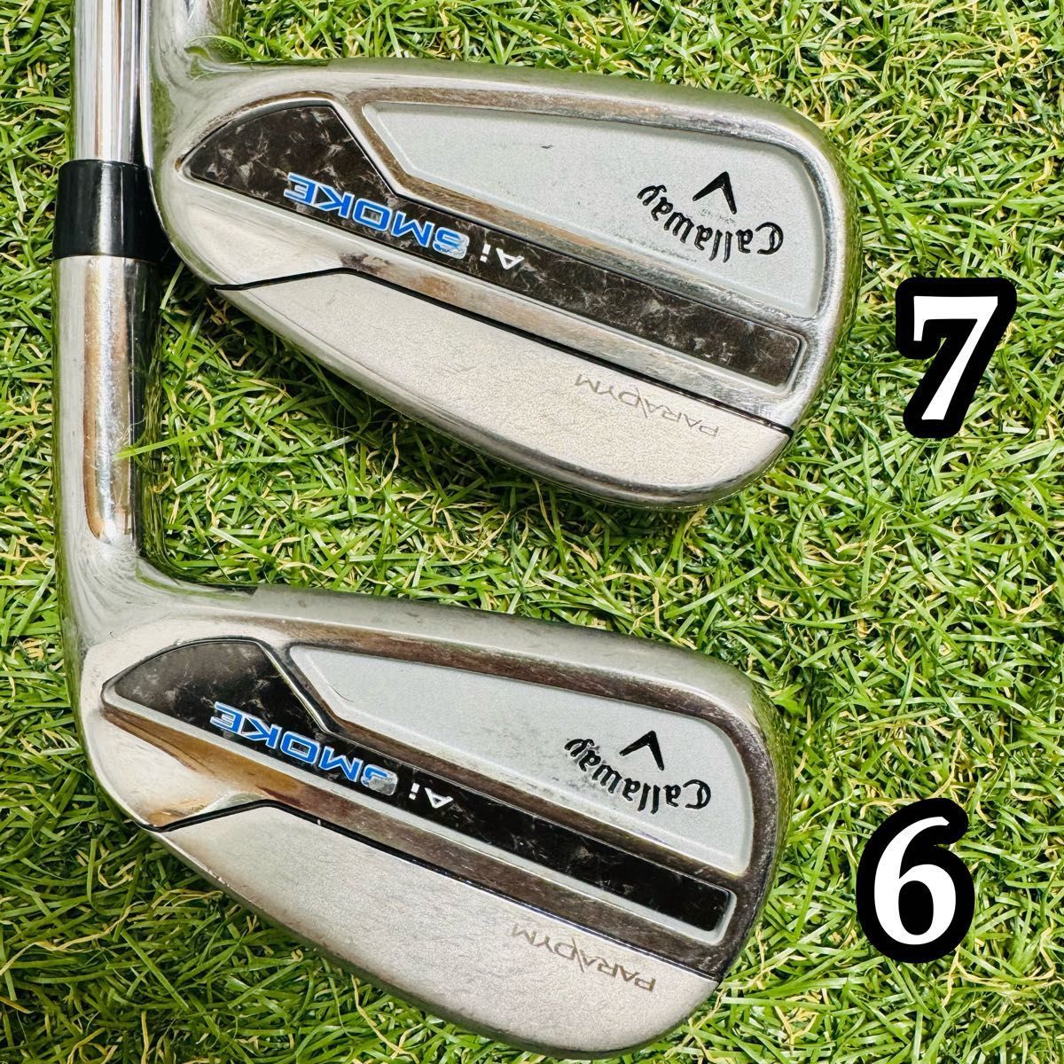 良品】初心者推奨 キャロウェイ Aiスモーク メンズアイアンセット 5本