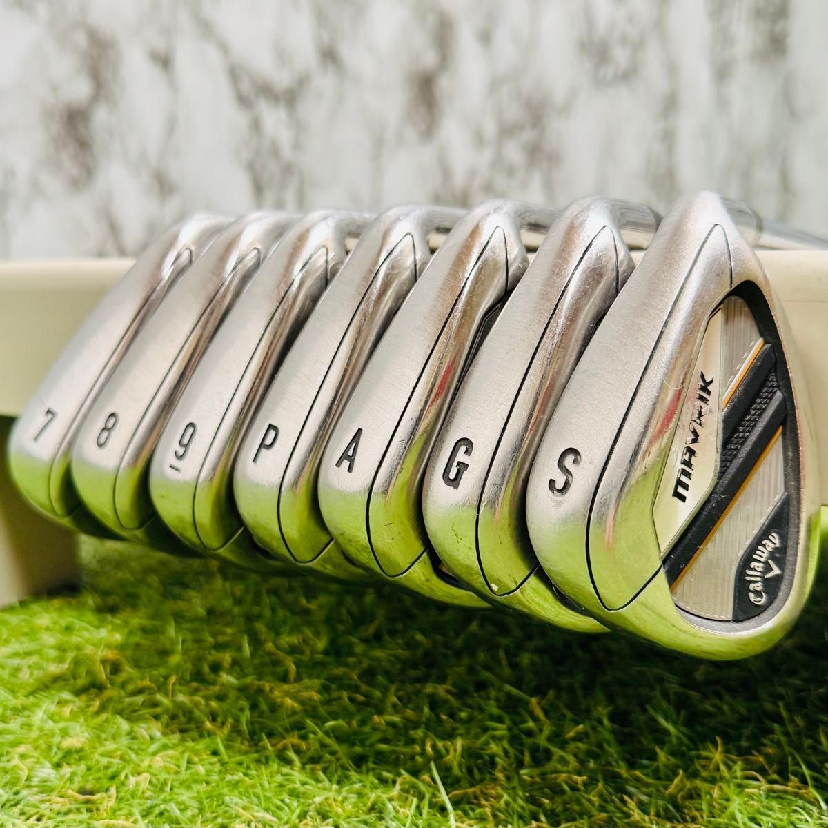 良品】初心者推奨 キャロウェイ マーベリック メンズアイアンセット 7