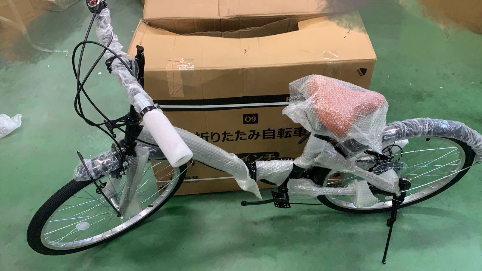 Mixiu 折りたたみ自転車 P-O9A シマノ 7段変速 24インチ--525056