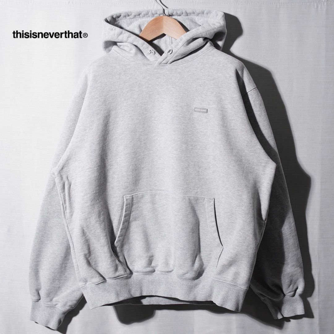 ディスイズネバーザット thisisneverthat パーカー M グレー TNT ワン 