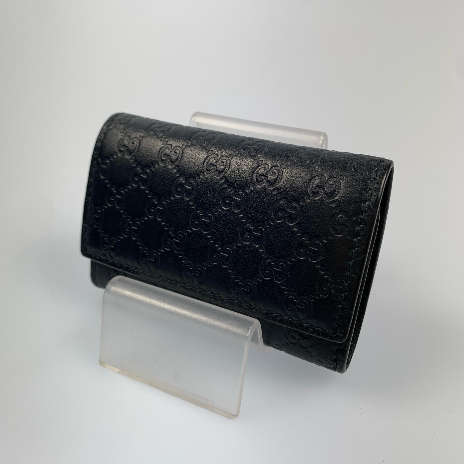 姫路東店】 GUCCI | グッチ キーケース 150402 マイクログッチシマ 【125】