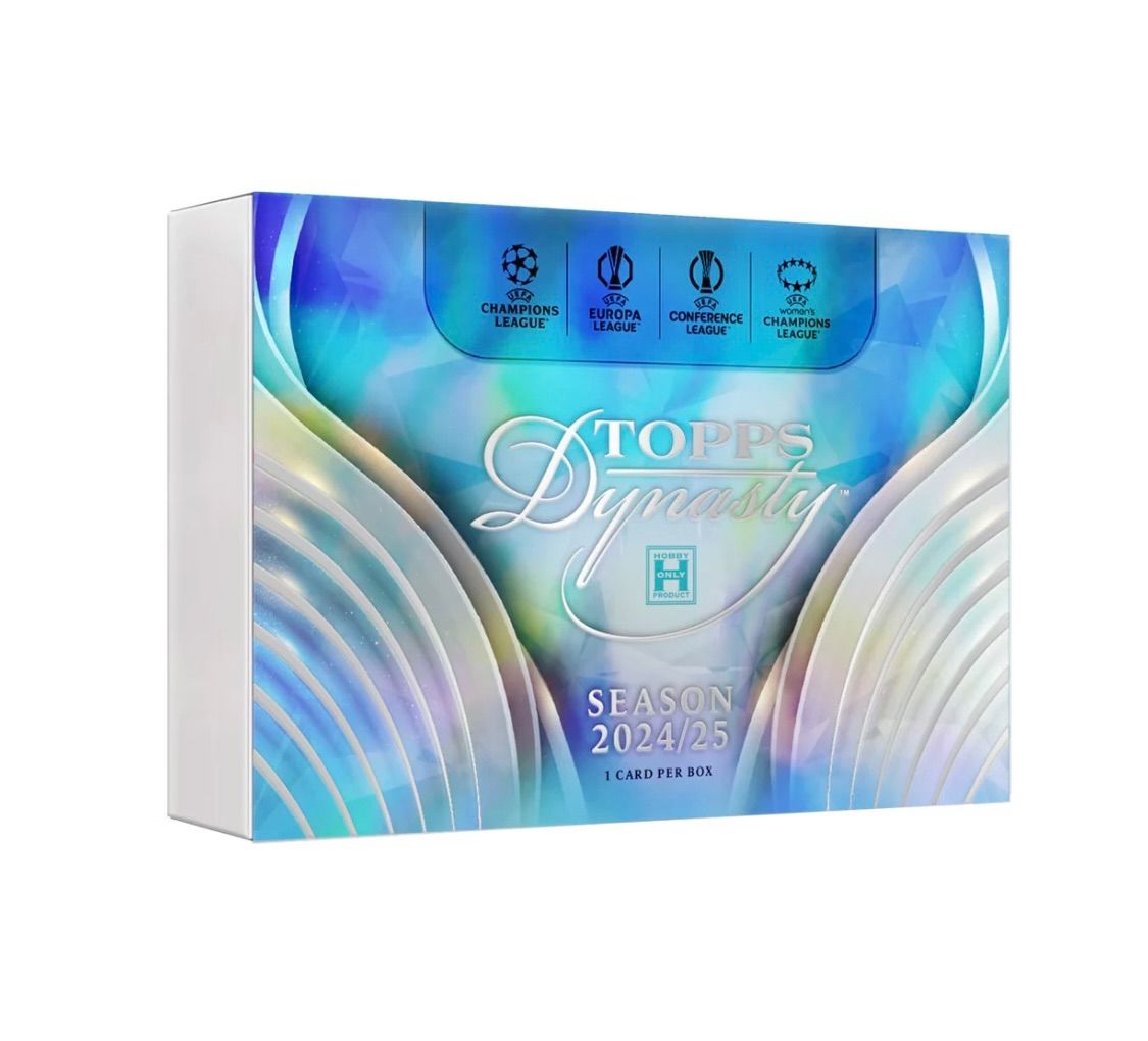 1 Box 2025 Topps UEFA Champions League Dynasty UCC Soccer Hobby