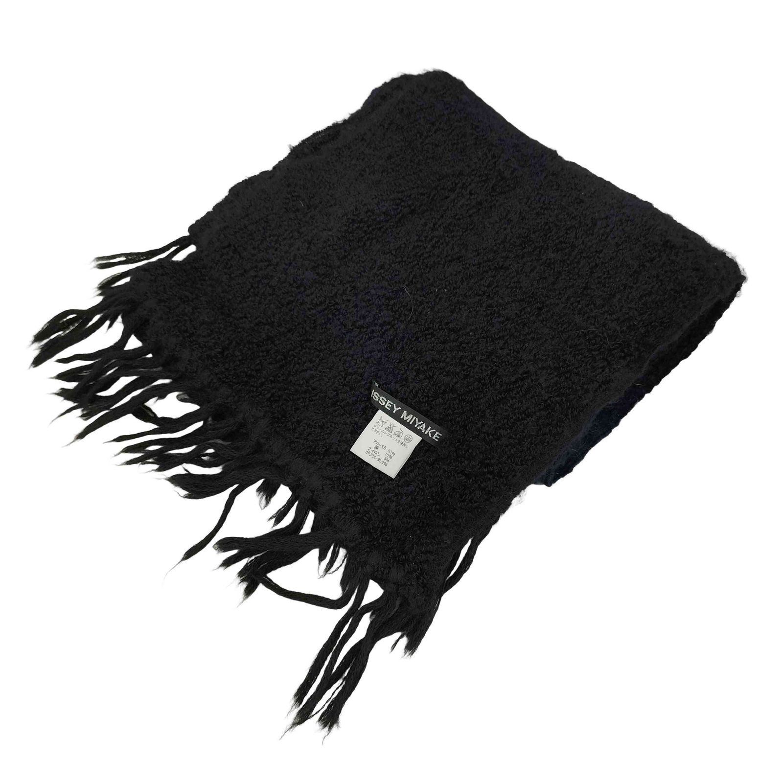 イッセイミヤケ issei miyake マフラー　80s 一筆書きタグ イッセイミヤケ issei miyake マフラー 80s 一筆書きタグ イッセイ