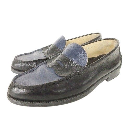 KENFORD ブラックペイズリー エンボスローファー THE KENFORD FINESHOES（ケンフォード ファインシューズ）の公式通販