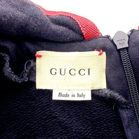 GUCCI ネイビー 半袖ワンピース　10yeah GUCCI（グッチ）ワンピース 紺 サイズ:36(XS位) レディース