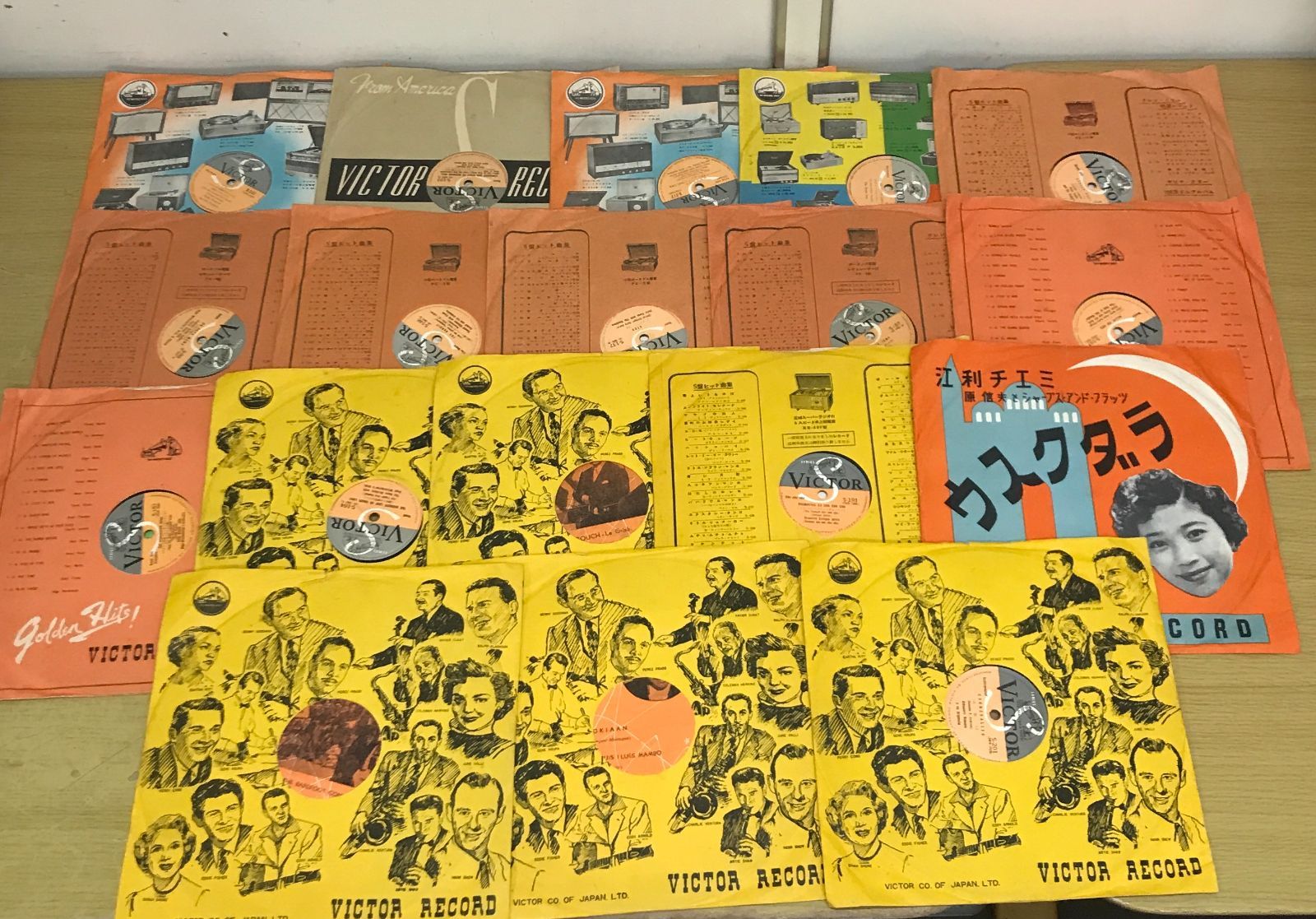 ジャンク SP盤 レコード まとめ売り 64枚入り - メルカリ