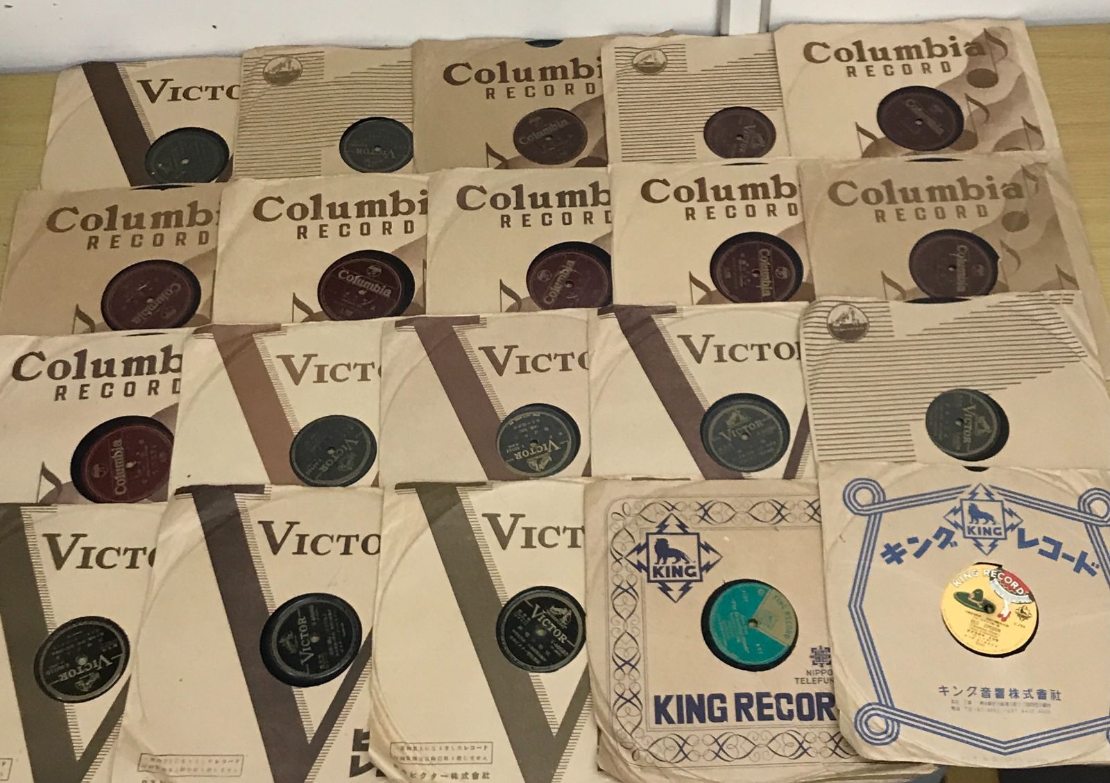 ジャンク SP盤 レコード まとめ売り 64枚入り - メルカリ