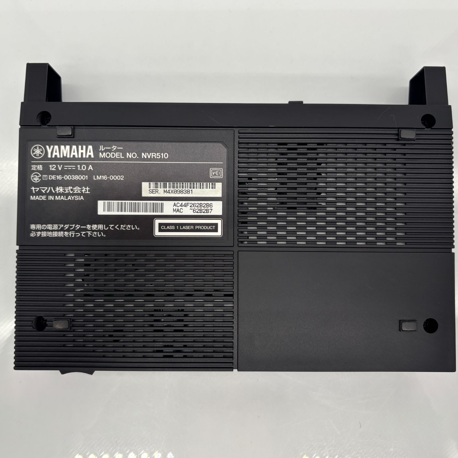 中古・美品】ヤマハ NVR510 ギガアクセスVoIPルーター - メルカリ