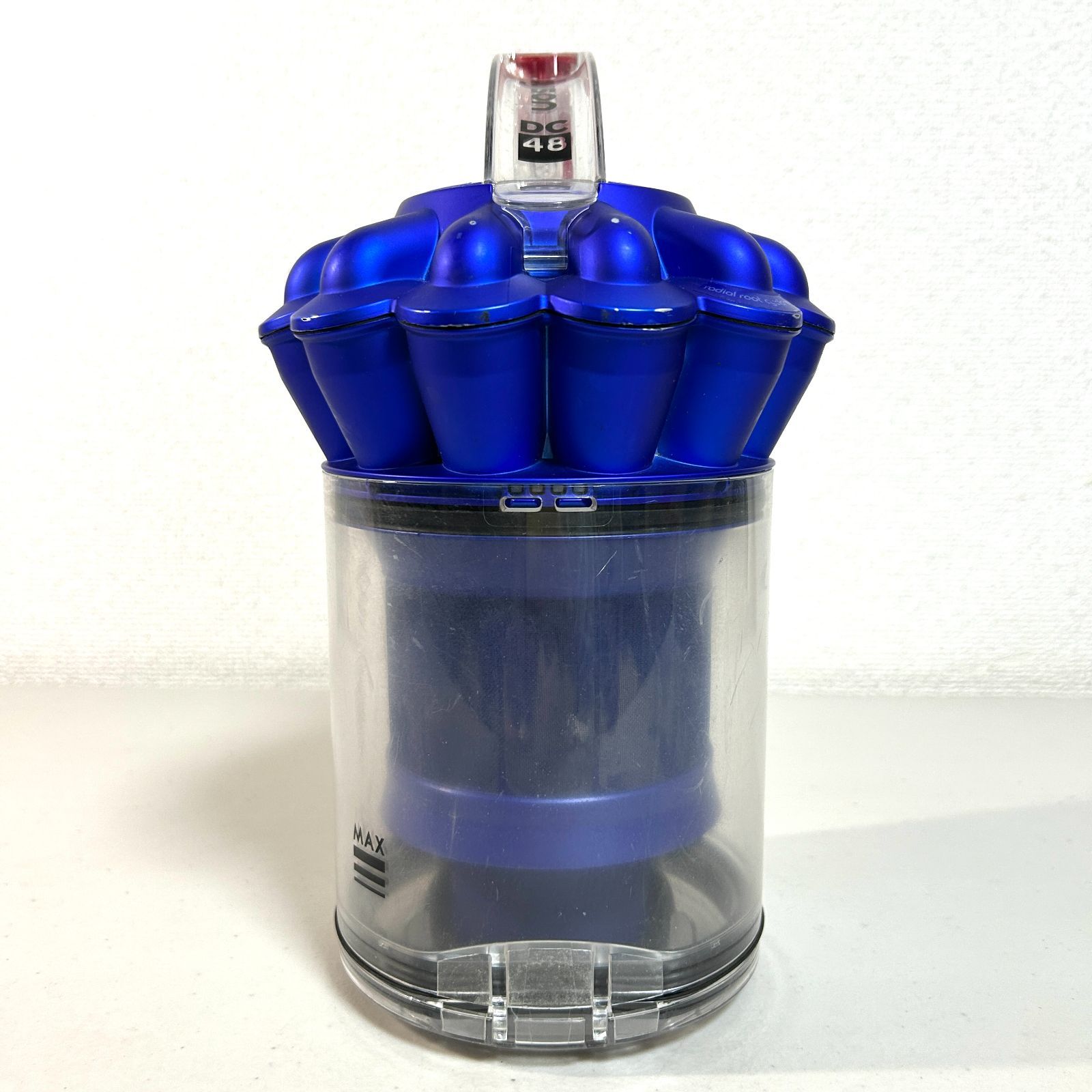 ダイソン 掃除機 ダストカップ DC48 ダストケース クリアビン ブルー